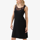 Camasa de noapte premium negru Blackspade DEBORA 51901C