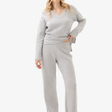 Pantaloni de casa gri melanj Blackspade MIRELA 60597