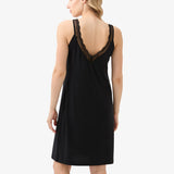 Camasa de noapte premium negru Blackspade CINTIA 51915C