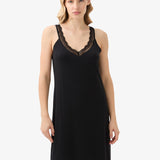 Camasa de noapte premium negru Blackspade CINTIA 51915C