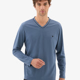 Pijama premium 3 piese albastru Blackspade ANDREAS 40782C
