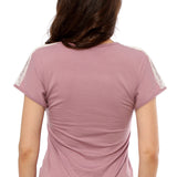 Pajama blouse ALINE-NIGHT Purple AB020