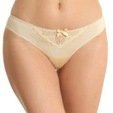 Chilot brazilian microfibra si dantela CATRINA S1136N bej