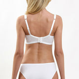 Sutien fara sarme bumbac Cami R1432 alb