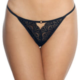 Chilot brazilian spagheta Negru CATY S1786