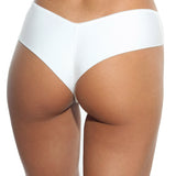 Chilot brazilian cu talie inalta alb CATY S1789N