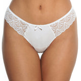 Chilot tanga Alb CATY S1785