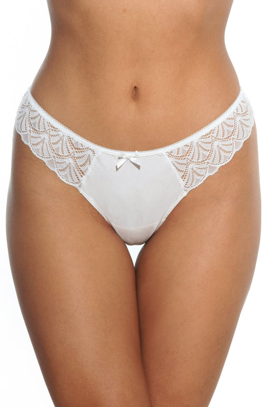 White thong panty CATY S1785