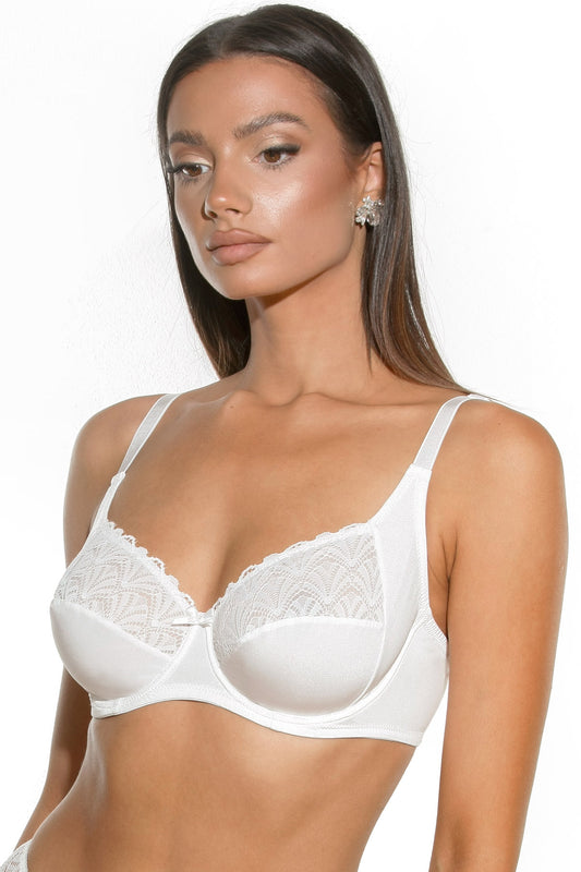 Sutien clasic neburetat alb CATY R1637N