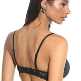 CATY R1632 black gel push-up bra