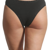 Chilot brazilian bumbac Negru CECILIA S1794