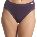 Chilot brazilian talie inalta bumbac Mov CECILIA S1795