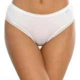 Chilot clasic bumbac Alb CECILIA S1797