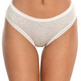 Chilot clasic bumbac Ecru-melanj CECILIA S1797