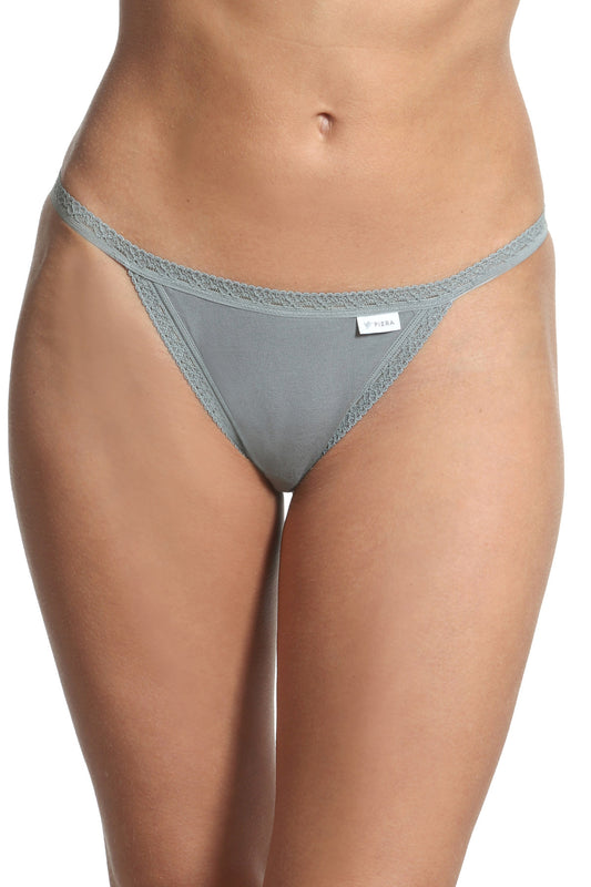 Chilot tanga bumbac Gri CECILIA S1792