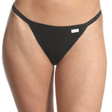 Chilot tanga bumbac Negru CECILIA S1792