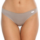 Chilot tanga bumbac Brun CECILIA S1791