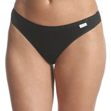 Chilot tanga bumbac Negru CECILIA S1791