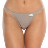 Chilot tanga bumbac Brun CECILIA S1792