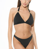 Slip de baie tanga Easy Black DS678