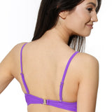 Sutien de baie bandou balconette cu bretele detașabile COLORS DR686