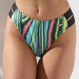 Slip de baie bikini inalt Kampala DS661
