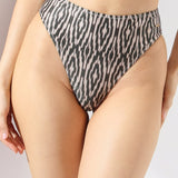 Slip de baie brazilian inalt Zaire DS675