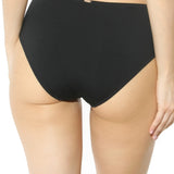 Slip de baie talie înaltă Easy Black DS684