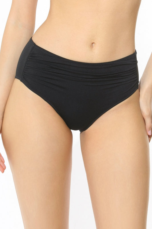 Slip de baie talie înaltă Easy Black DS684