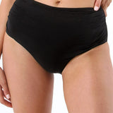 Slip de baie talie înaltă Easy Black DS685