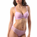 Sutien clasic Bretele Reglabile Evelyn R1581 mov