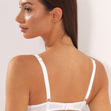 Sutien clasic decoltat GEORGINA R1673 Alb