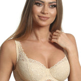 Sutien clasic buretat IUSTINA R1662 nude