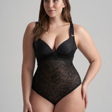 Body modelator cu bust decupat LACOBB