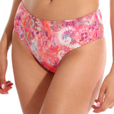 Slip de baie clasic talie inalta Maracana DS508 fucsia