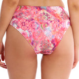 Slip de baie clasic talie inalta Maracana DS508 fucsia