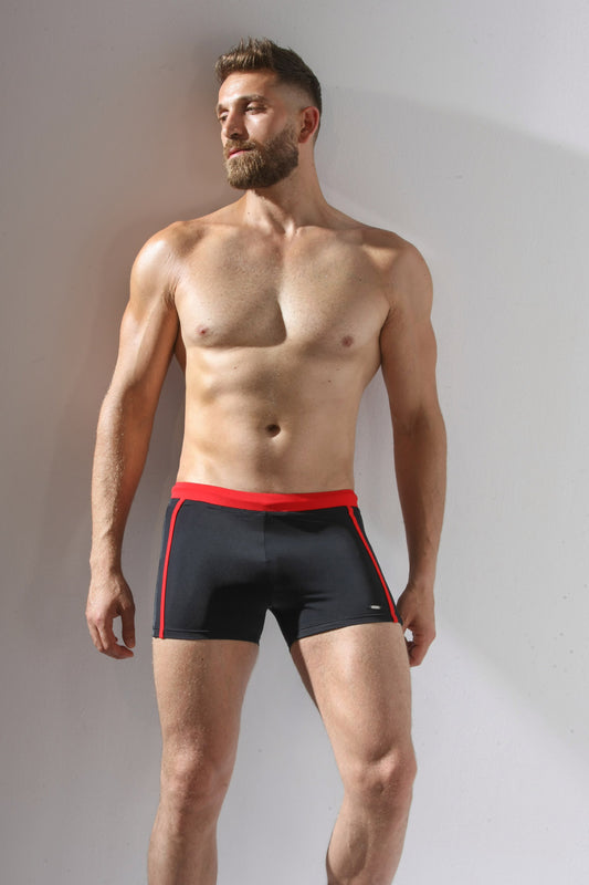 Boxer de baie barbati Negru Nelson UD097