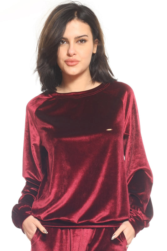 Ofelia burgundy sweatshirt AB017