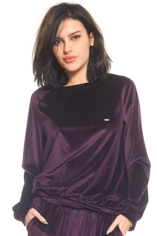 Ofelia purple sweat shirt AB017