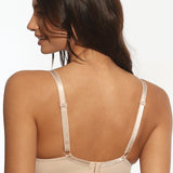 Sutien clasic neburetat nude CATY R1638