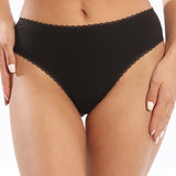 Chilot clasic din bumbac negru CAMI S1189