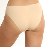 Chilot clasic din bumbac bej ADELIA S1556