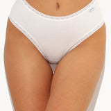 Chilot brazilian inalt bumbac Ecru CECILIA S1795