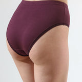 Set 3 chiloti clasici burgundy CECILIA S1798
