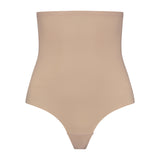 Tanga modelatort Sculpting talie înaltă Bej SCPHWT
