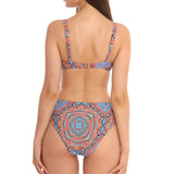 Slip de baie clasic Sevilla Rosu Imprimat DS516