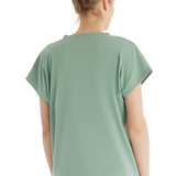 Tricou Dama Blackspade Simona T60553 Bumbac verde