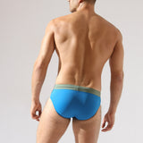 Slip de baie barbati albastru-kaki NELSON UD096