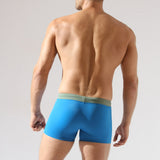 Boxer de baie albastru-kaki NELSON UD097