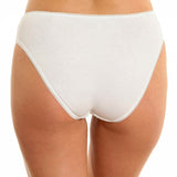 Chilot clasic din bumbac alb AIDA S0839